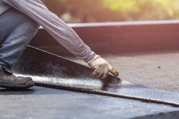 Professional Waterproofing technician working in Manchester, OH